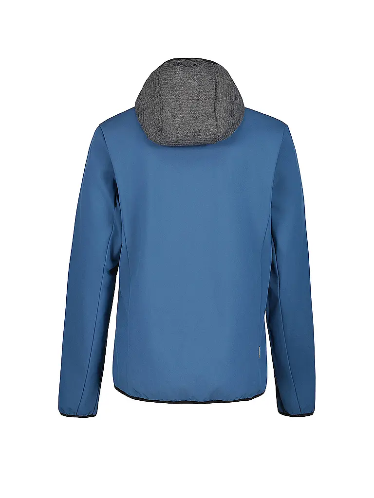 ICEPEAK | Herren Touren Fleecejacke Danfort Hoodie | blau