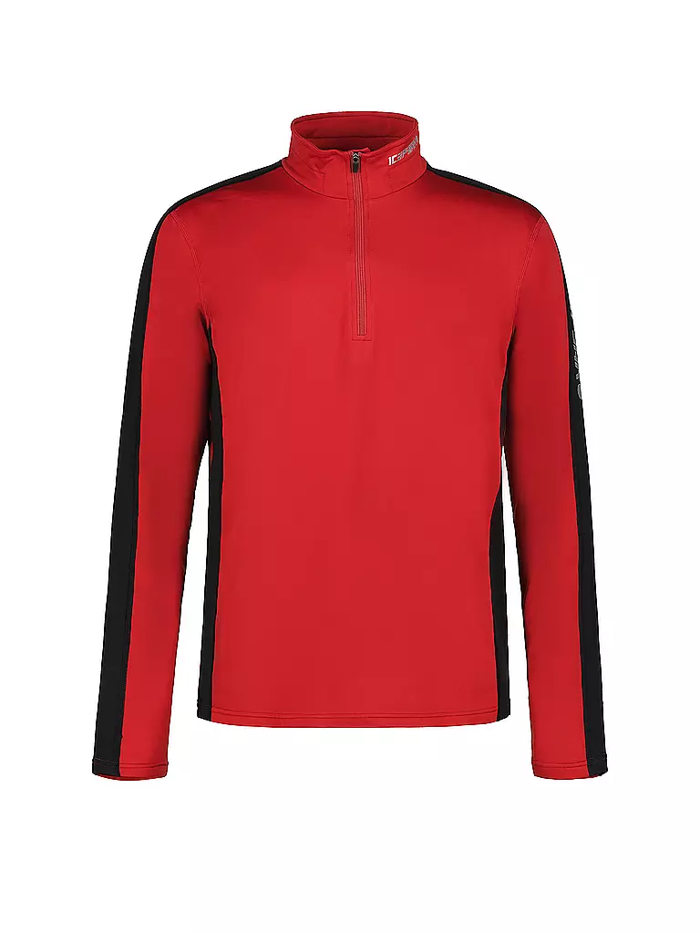 ICEPEAK | Herren Unterzieh Zipshirt Fleminton | rot