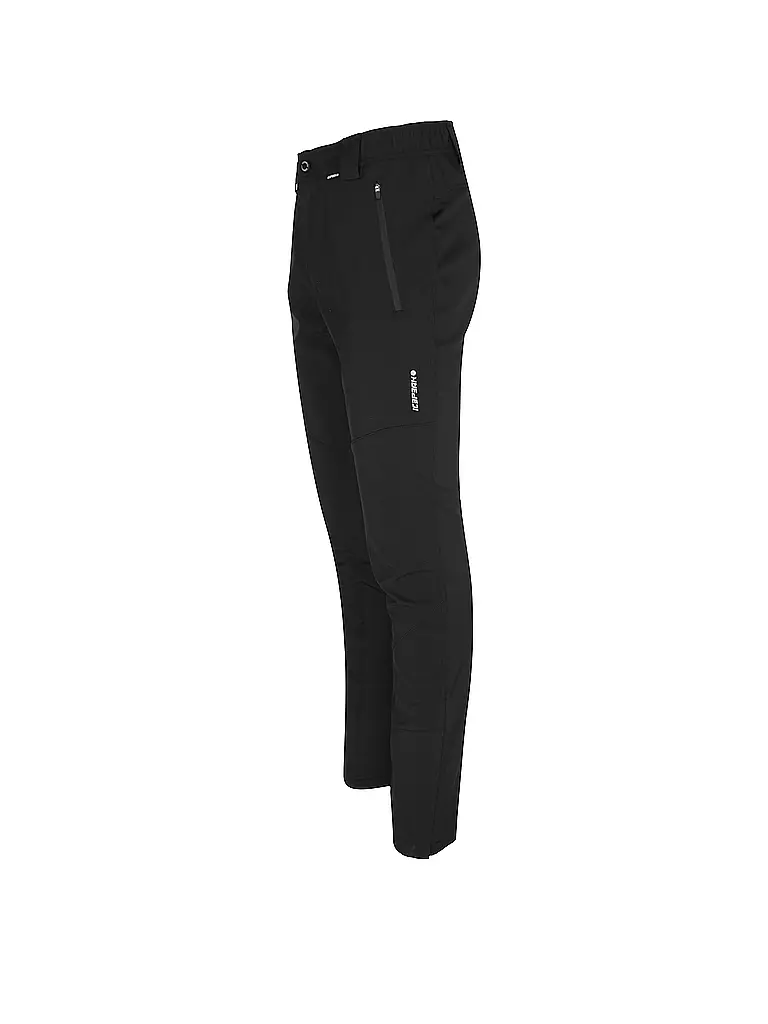 ICEPEAK | Herren Wanderhose Dorr Hybrid | schwarz