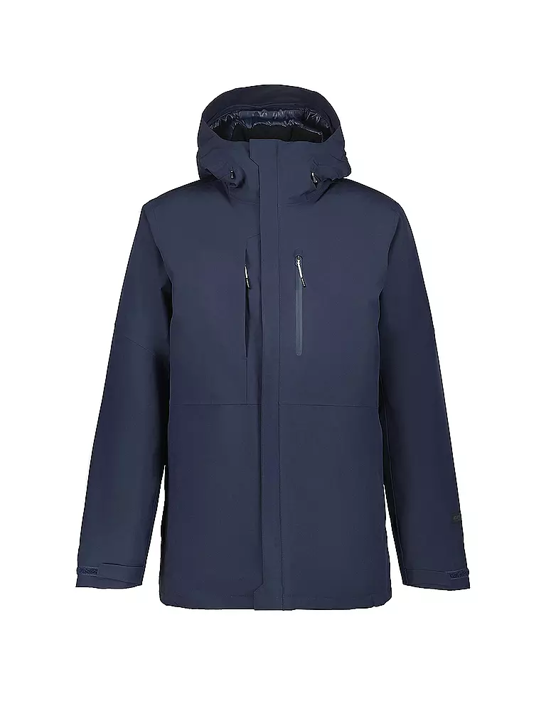 ICEPEAK | Herren Winterjacke Bakerhill Hoodie | dunkelblau