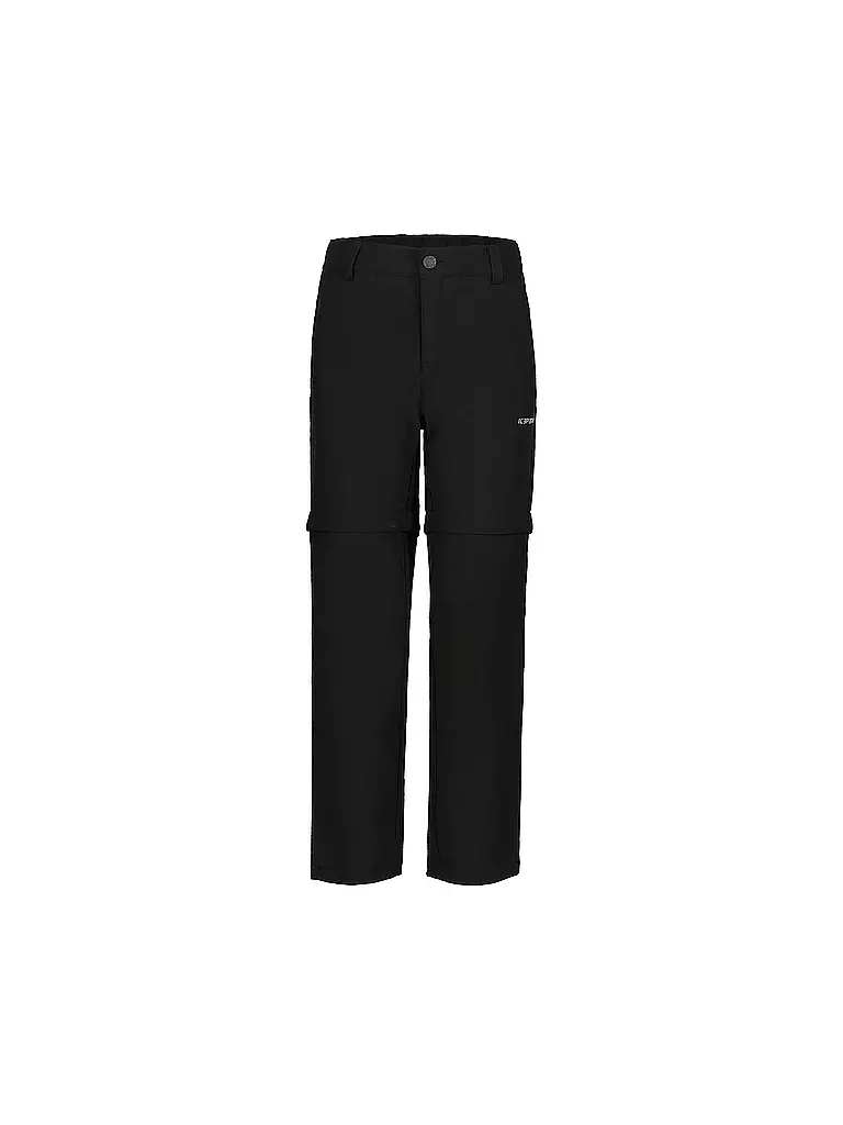 ICEPEAK | Jungen Wanderhose Kayes | schwarz