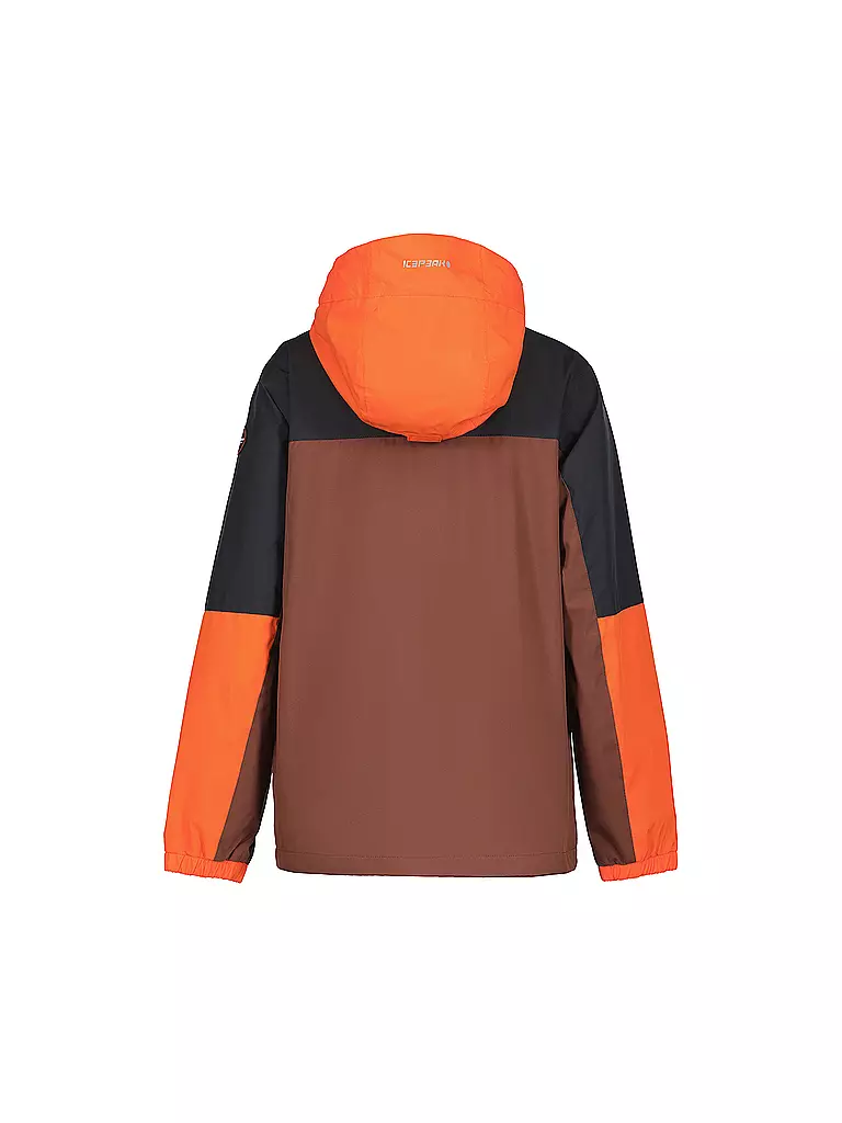 ICEPEAK | Jungen Wanderjacke Lassan Jr Hoodie | orange