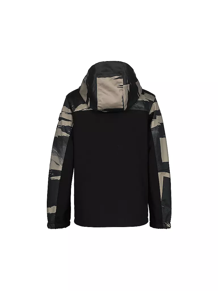 ICEPEAK | Kinder Softshelljacke Kindswood Hoodie | schwarz