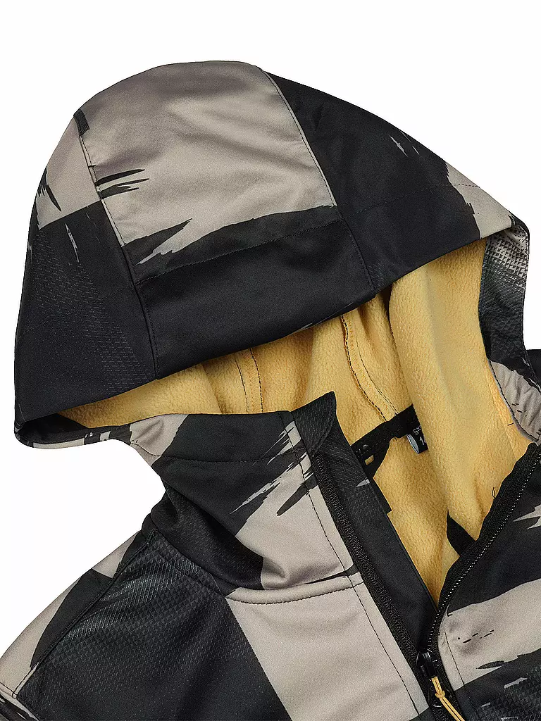 ICEPEAK | Kinder Softshelljacke Kindswood Hoodie | schwarz
