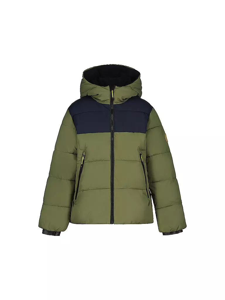 ICEPEAK | Kinder Winterjacke Kenmare Hoodie | olive