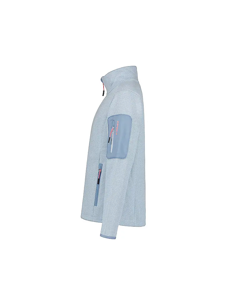 ICEPEAK | Mädchen Fleecejacke Kemnath | hellblau