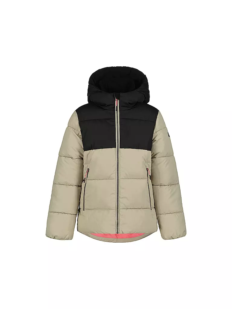 ICEPEAK | Mädchen Winterjacke Kirn Print Hoodie | beige