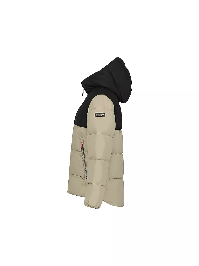 ICEPEAK | Mädchen Winterjacke Kirn Print Hoodie | beige