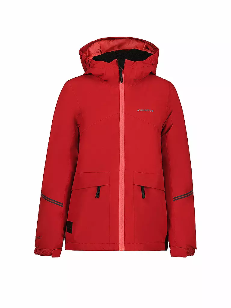 ICEPEAK | Mädchen Winterjacke Kittitas  | rot