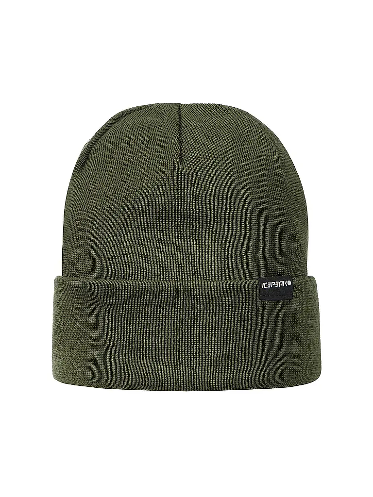 ICEPEAK | Wollmütze Hereford  | olive