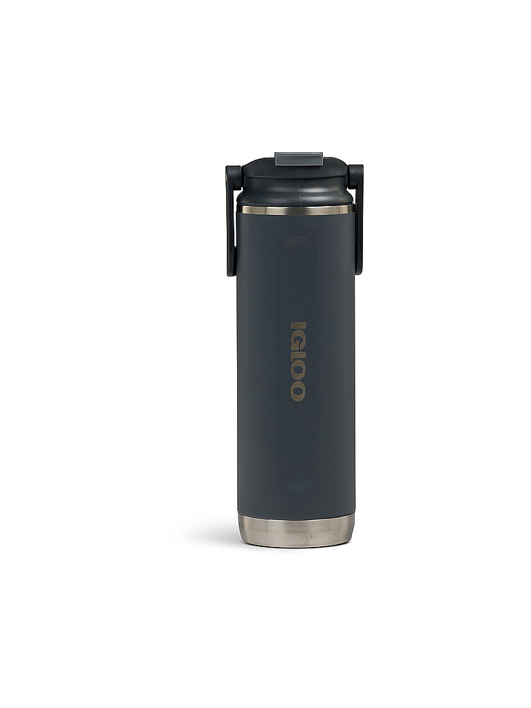Igloo IGLOO Trinkflasche Flip 'n' Sip Tumbler isoliert 591ml schwarz, schwarz