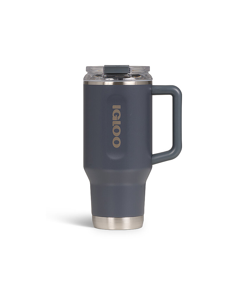 Igloo IGLOO Trinkflasche Flip'n' Sip Travel Mug isoliert 946ml schwarz, schwarz