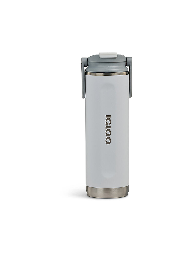 Igloo IGLOO Trinkflasche Flip 'n' Sip Tumbler isoliert 591ml isoliert weiss, weiss
