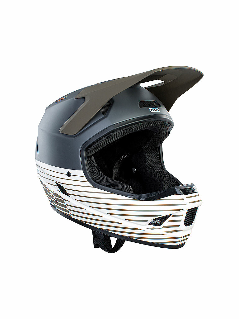 ION Fullface MTB-Helm Scrup Amp grau | 58-60