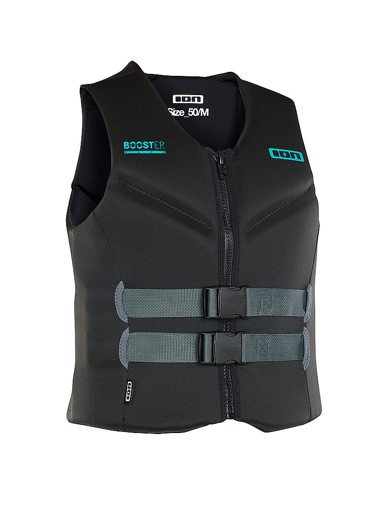 ION ION Booster Vest 50N Front Zip Unisex schwarz | XS, schwarz