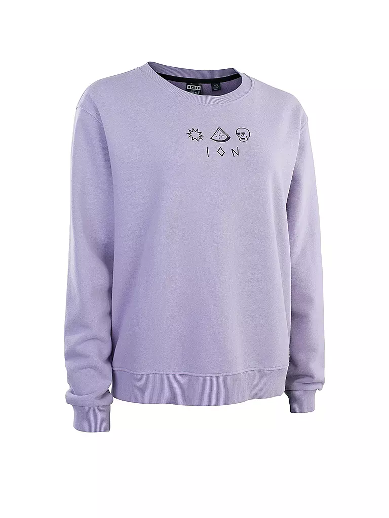 ION | Damen Sweater No Bad Days 2.0 | lila