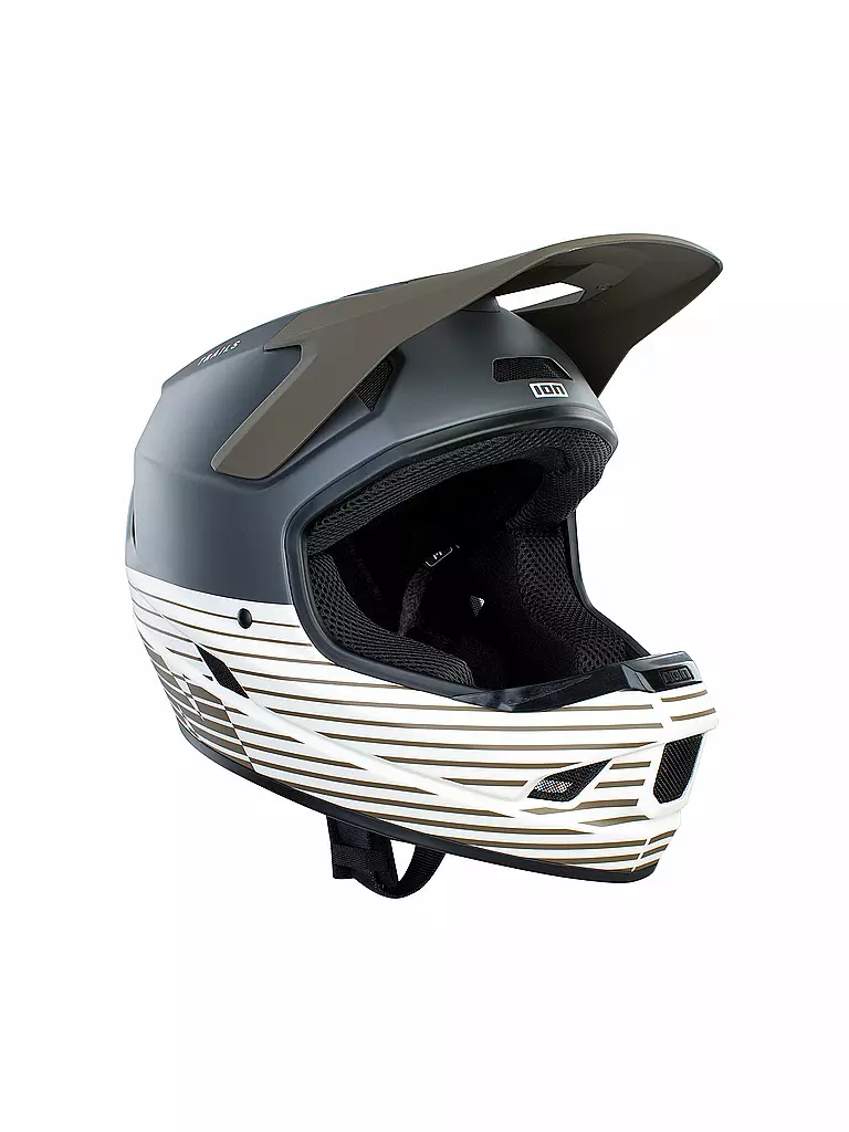 ION | Fullface MTB-Helm Scrup Amp | grau