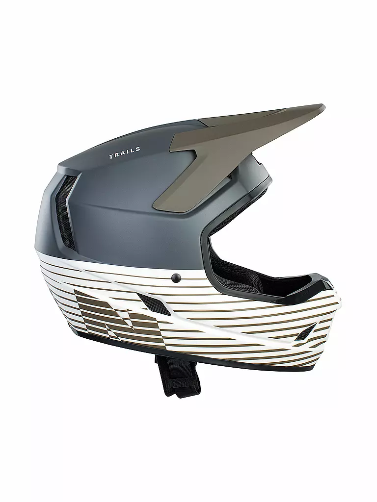 ION | Fullface MTB-Helm Scrup Amp | grau