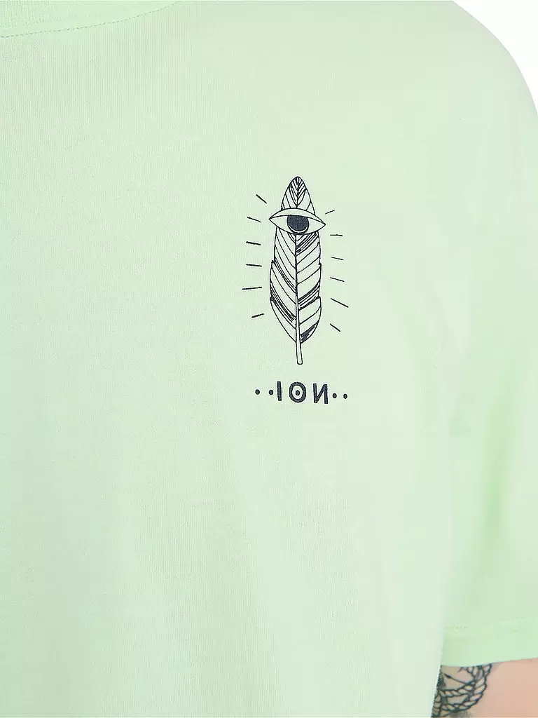ION | Herren Beachshirt Graphic | mint