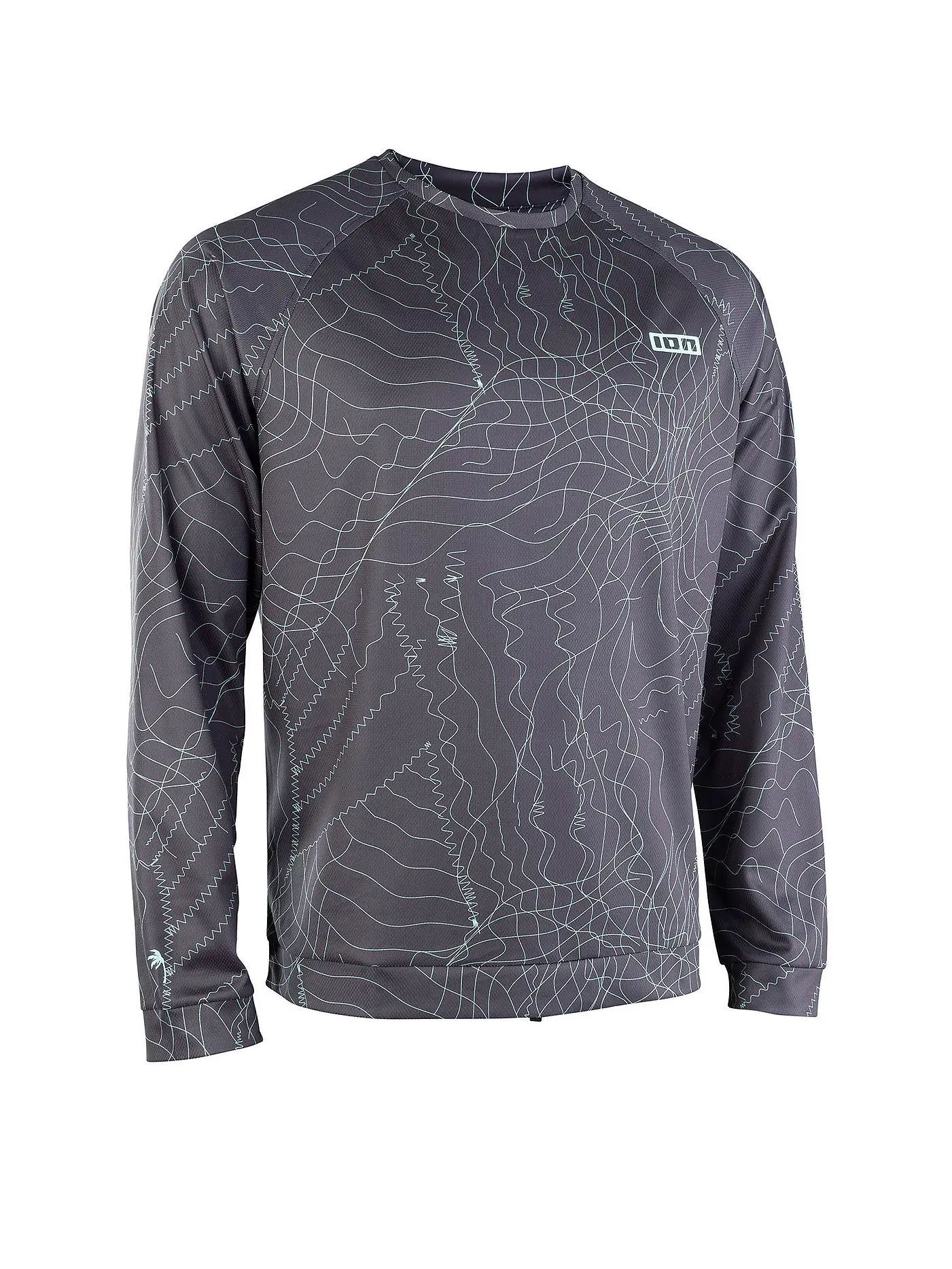 ION | Herren Beachshirt Wetshirt | grau