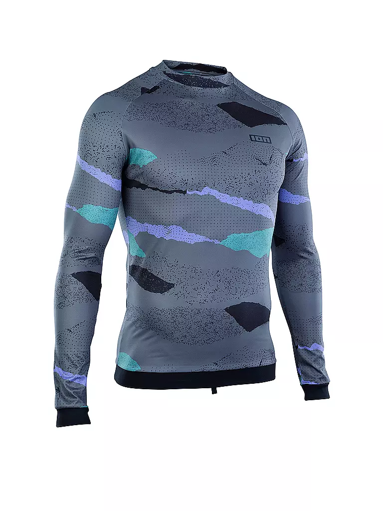 ION | Herren Rashguard Maze | grau