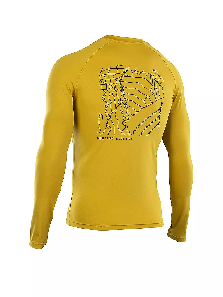 ION | Herren Rashguard | gelb