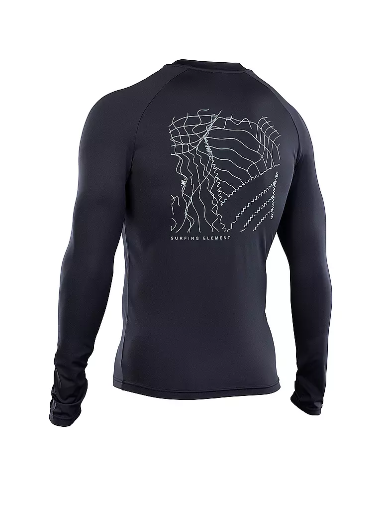 ION | Herren Rashguard | schwarz