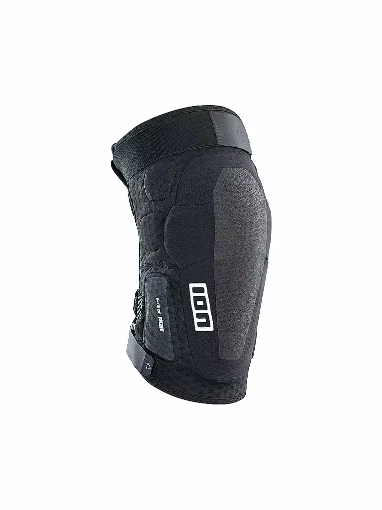 ION | MTB Knieschoner K-Lite Zip | schwarz