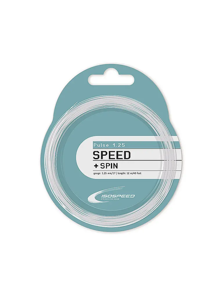 ISO SPEED | Tennissaite Pulse Speed + Spin | Weiss