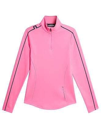 J.LINDEBERG | Damen Unterzieh Zipshirt  Nefe Quarter Zip Mid Layer 