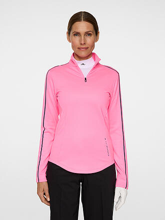 J.LINDEBERG | Damen Unterzieh Zipshirt  Nefe Quarter Zip Mid Layer 