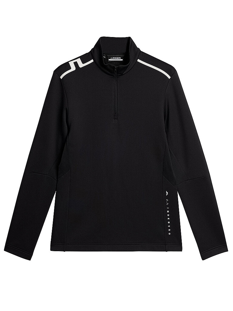 J.LINDEBERG J.LINDEBERG Damen Unterzieh Zipshirt Vinnie Quarter Zip Mid Layer schwarz | S, schwarz