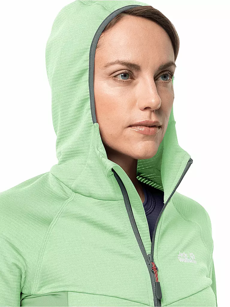 JACK WOLFSKIN | Damen Fleecejacke Hydro Grid | grün