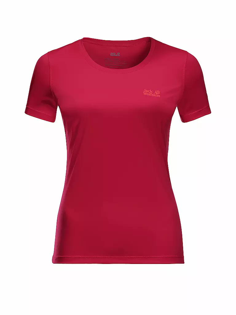 JACK WOLFSKIN | Damen Funktionsshirt Tech T | rot