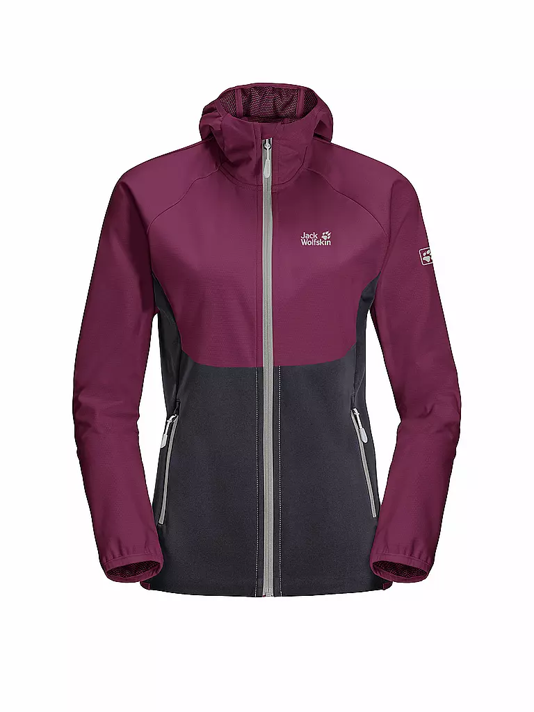 JACK WOLFSKIN | Damen Softshell Jacke Go Hike | lila