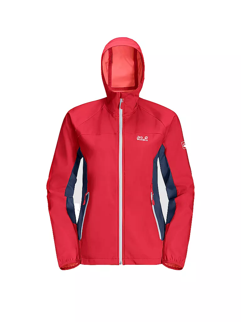 JACK WOLFSKIN | Damen Softshelljacke Eagle Peak 2 | rot