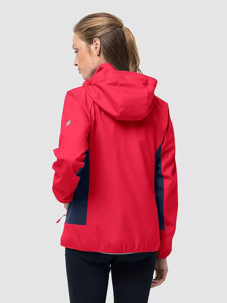 JACK WOLFSKIN | Damen Softshelljacke Eagle Peak 2 | rot