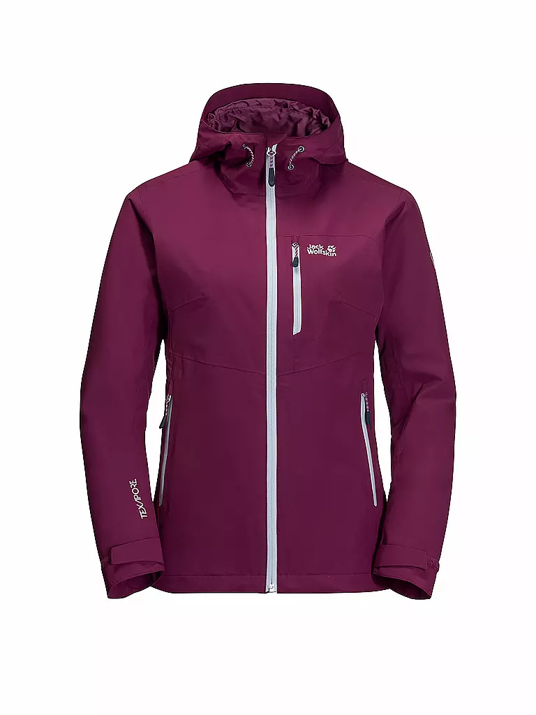 JACK WOLFSKIN | Damen Wanderjacke Eagle Peak 2L | lila