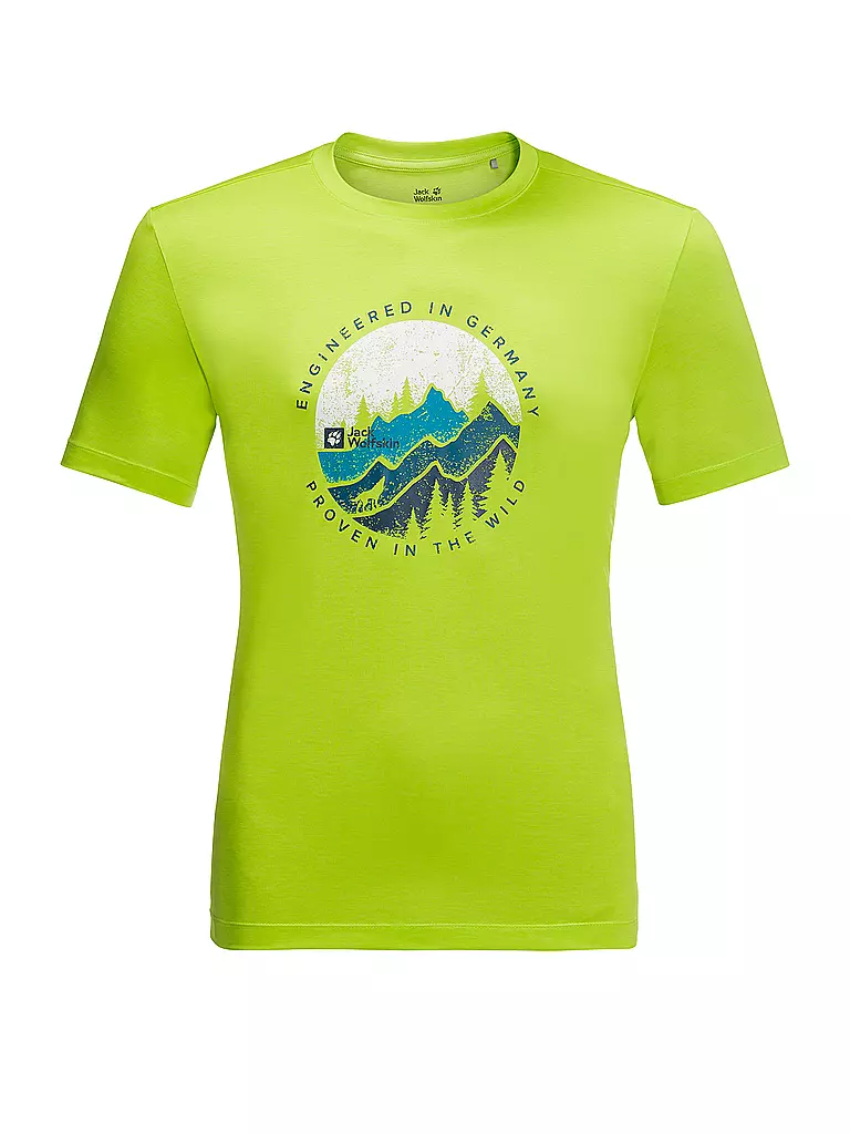 JACK WOLFSKIN | Herren Funktionsshirt Hiking Graphic | grün