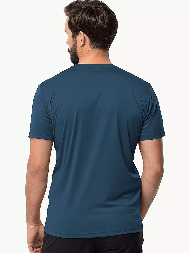 JACK WOLFSKIN | Herren Funktionsshirt Tech  | dunkelblau