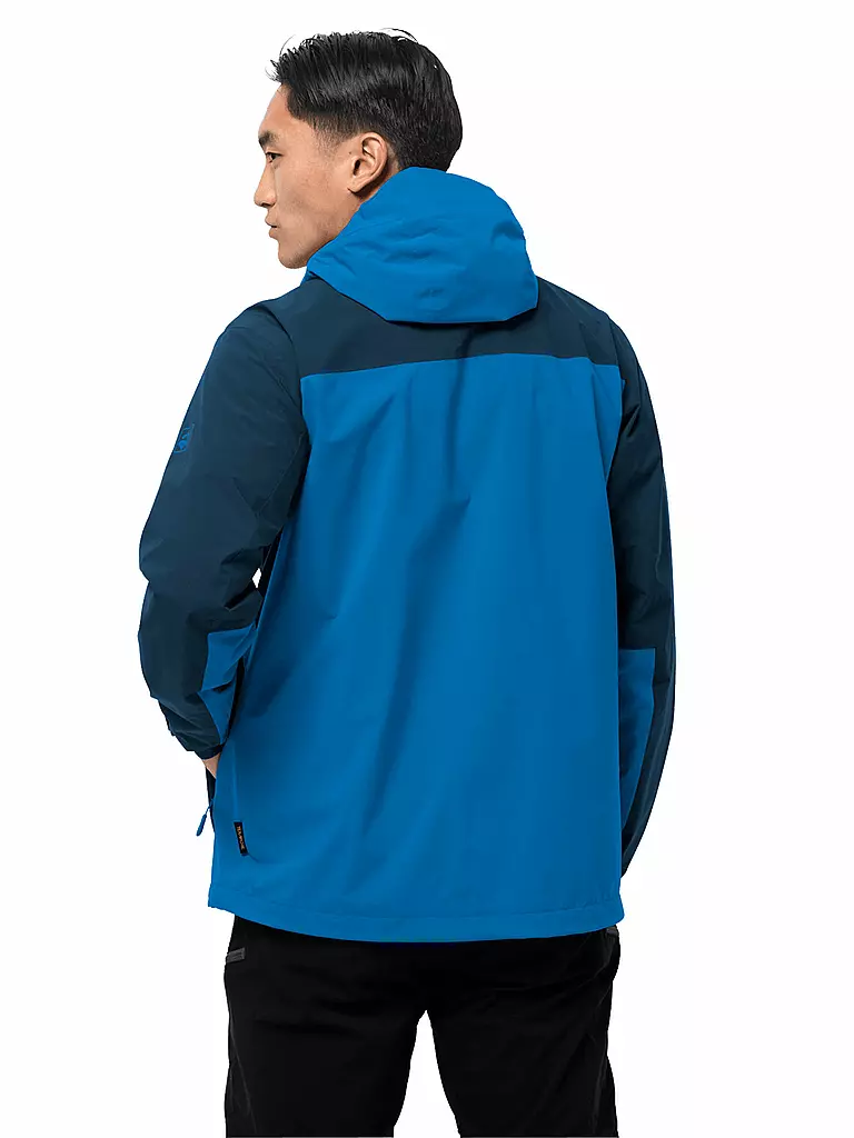 JACK WOLFSKIN | Herren Wanderjacke Go Hike Hoodie | blau