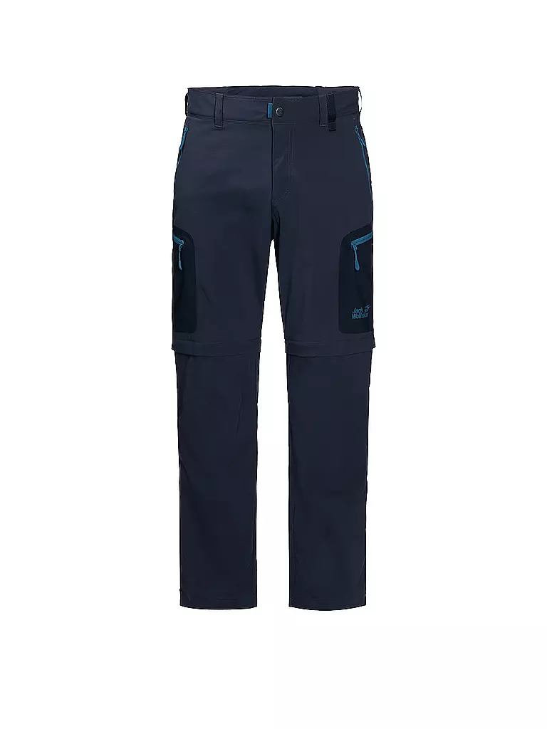 JACK WOLFSKIN | Herren ZipOff Softshellhose Activate Light | blau