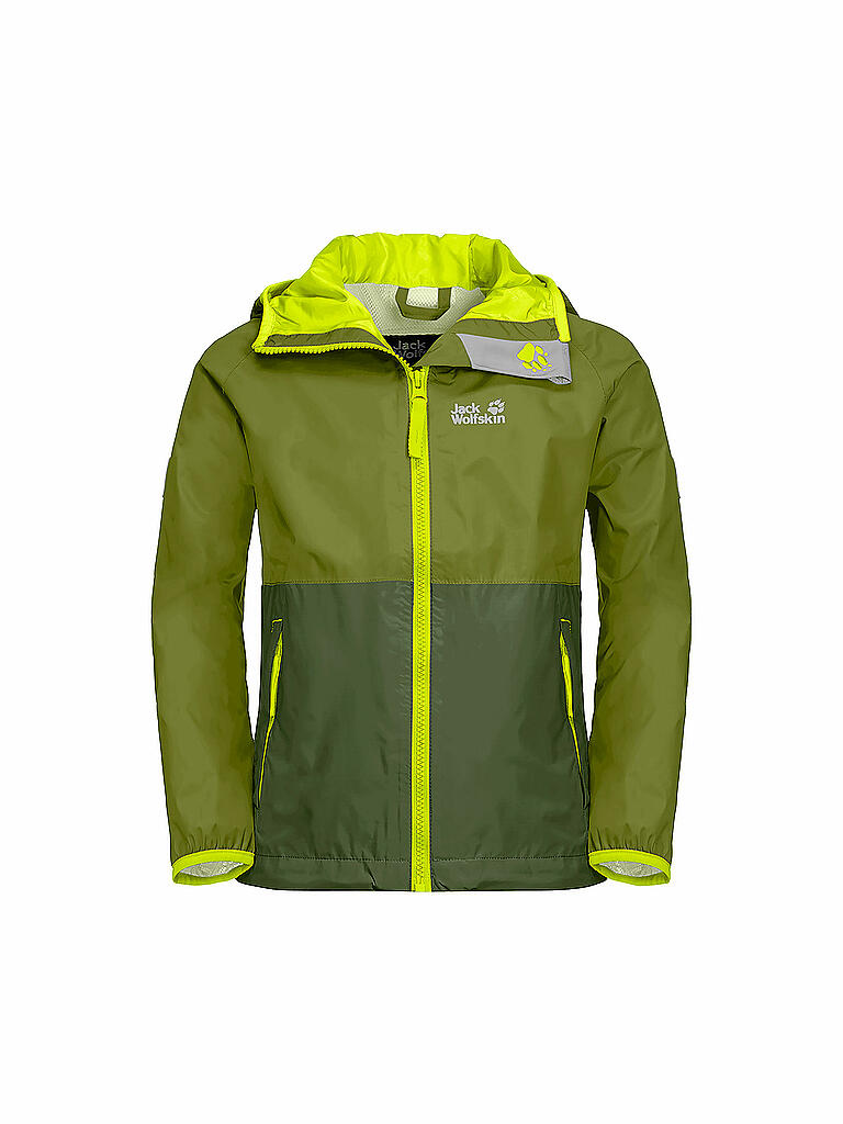 Veroveren Jet had het niet door JACK WOLFSKIN Kinder Jacke Rainy Days grün