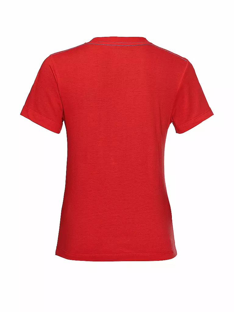 JACK WOLFSKIN | Kinder T-Shirt Brand | rot