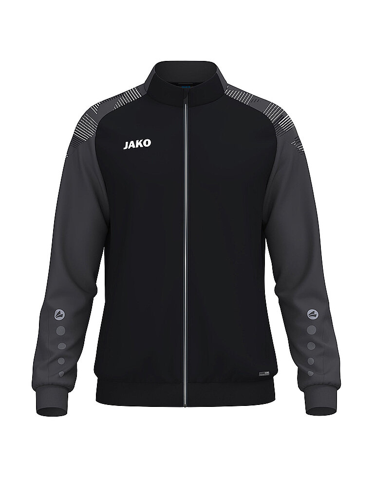 Jako JAKO Herren Trainingsjacke Sonic schwarz | S, schwarz