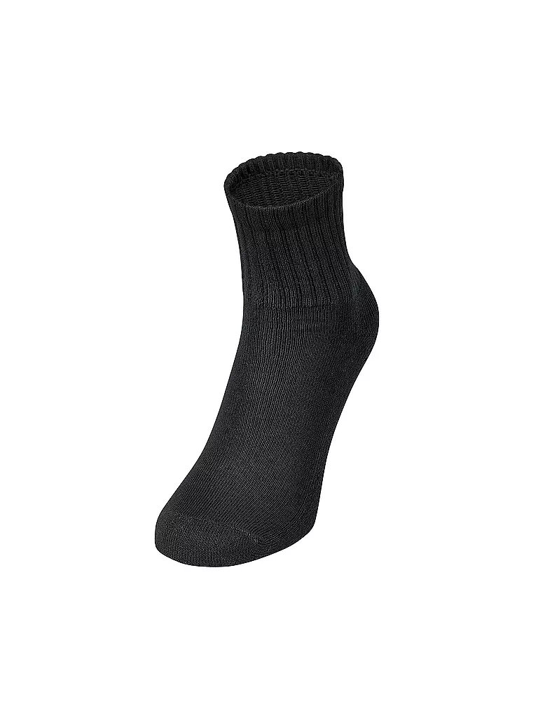 JAKO | Sportsocken kurz 3er Pack | schwarz