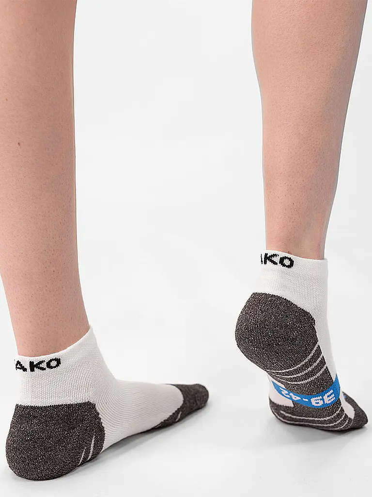 JAKO | Tennissocken Kurz | weiss