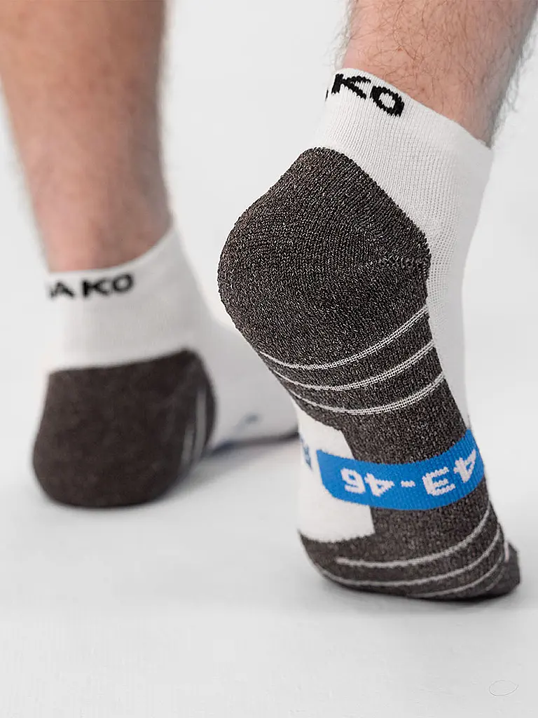 JAKO | Tennissocken Kurz | weiss