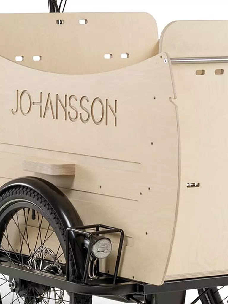 JOHANSSON | E-Lastenrad Fiete Vario Enviolo CA | grau