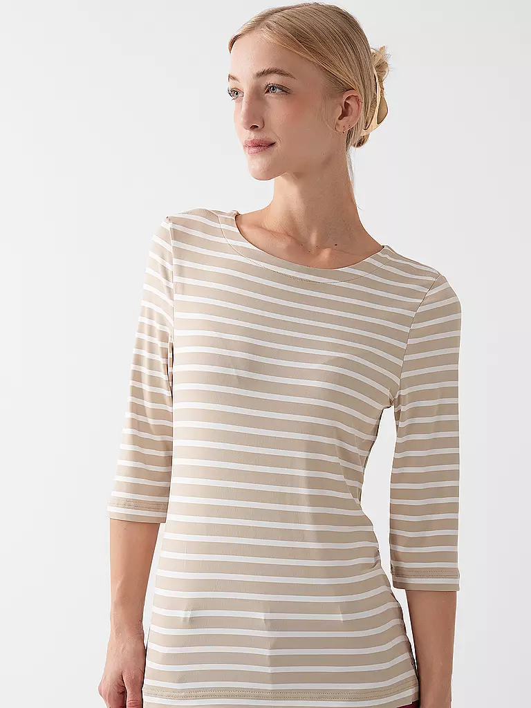 JOY SPORTSWEAR | Damen Shirt Carina 3/4 Arm | beige